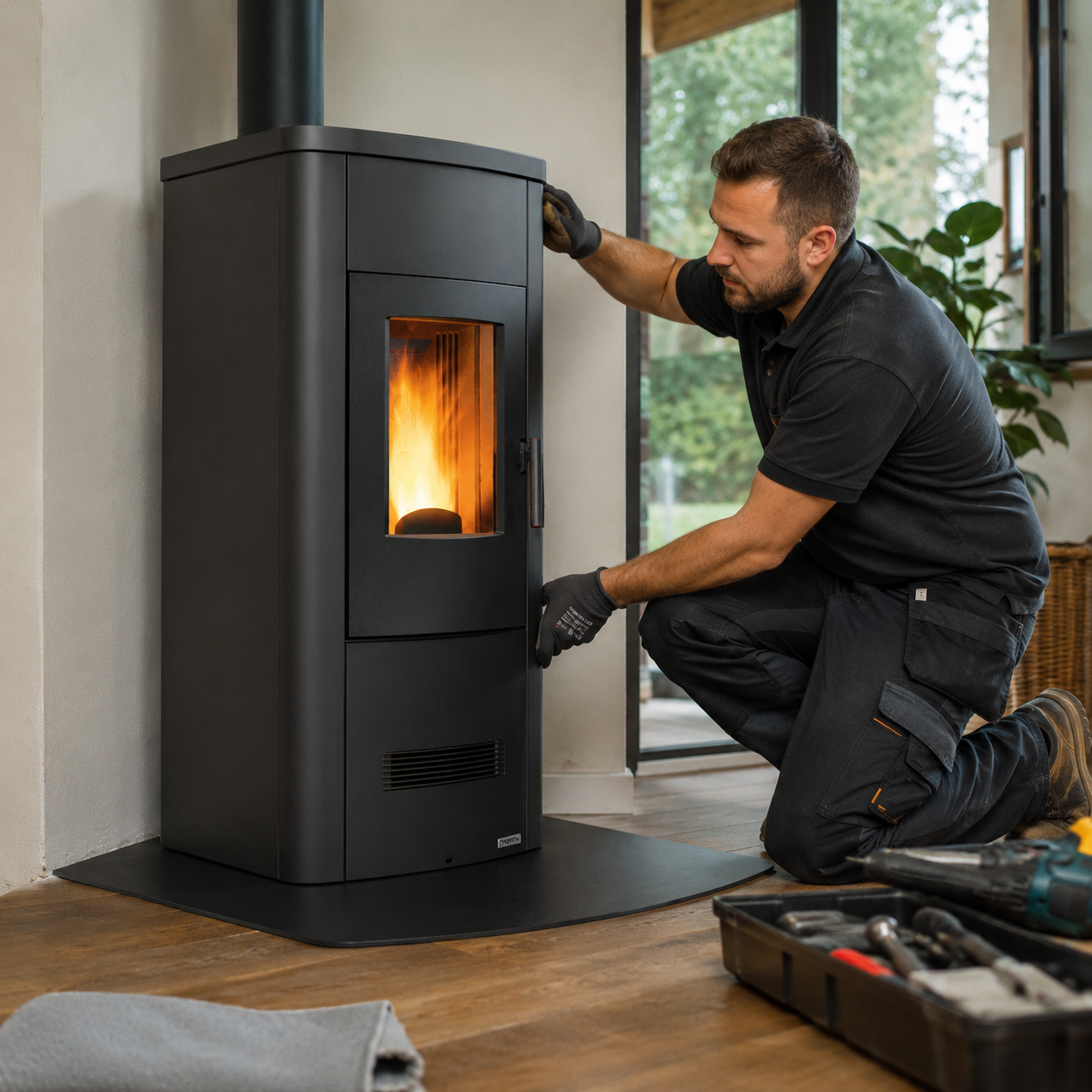 Installateur de chauffage bois et granulés BV Thermique